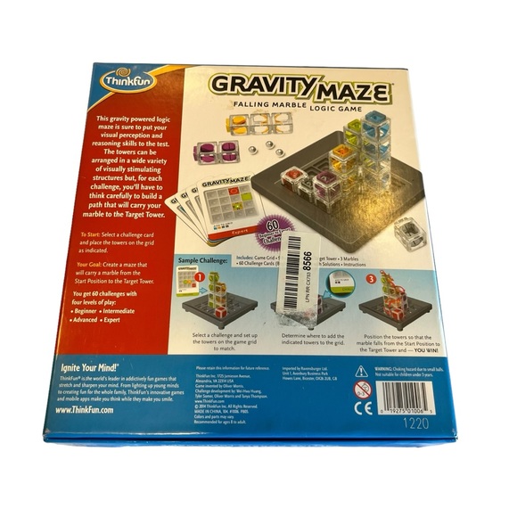 Gravity Maze Think Fun Logic Game - Picture 2 of 5